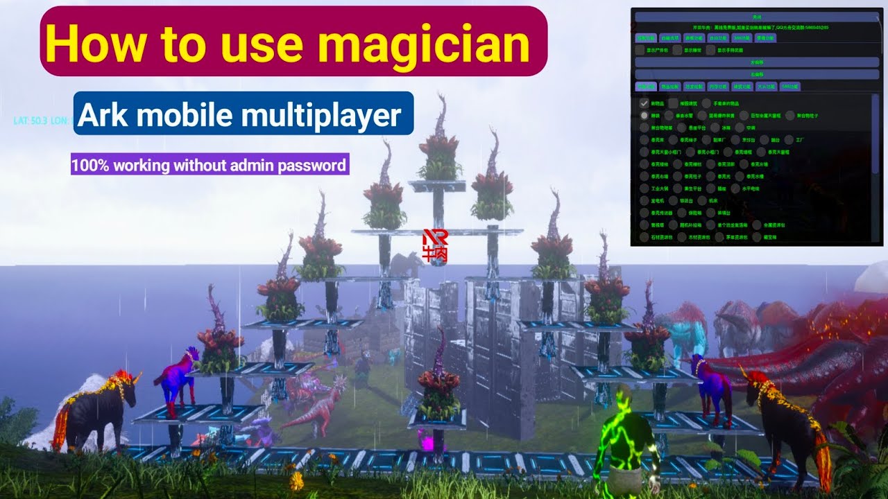 How to use magician | Ark Mobile Multiplayer | Vloger Bangla 