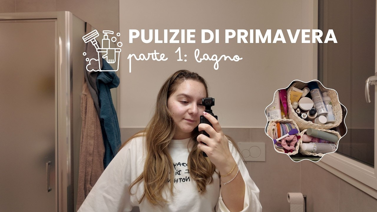 🫧 Pulizie di primavera | parte 1: bagno