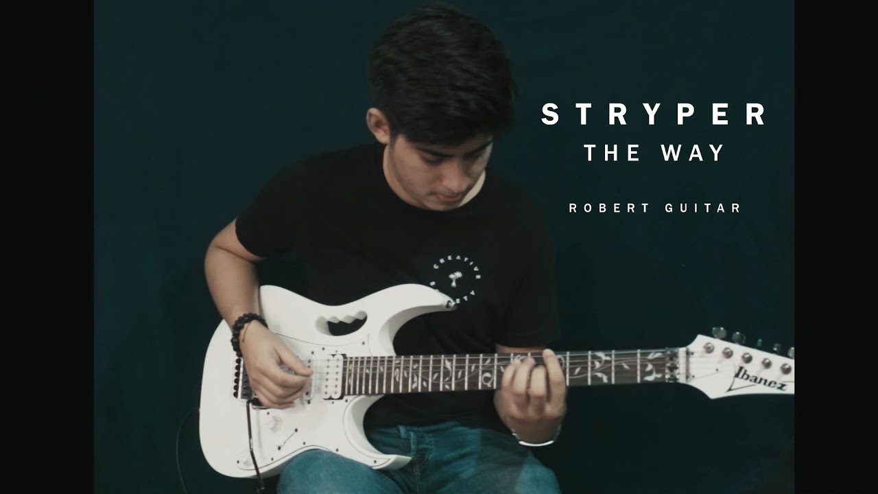 Stryper - The Way (Guitar Cover)