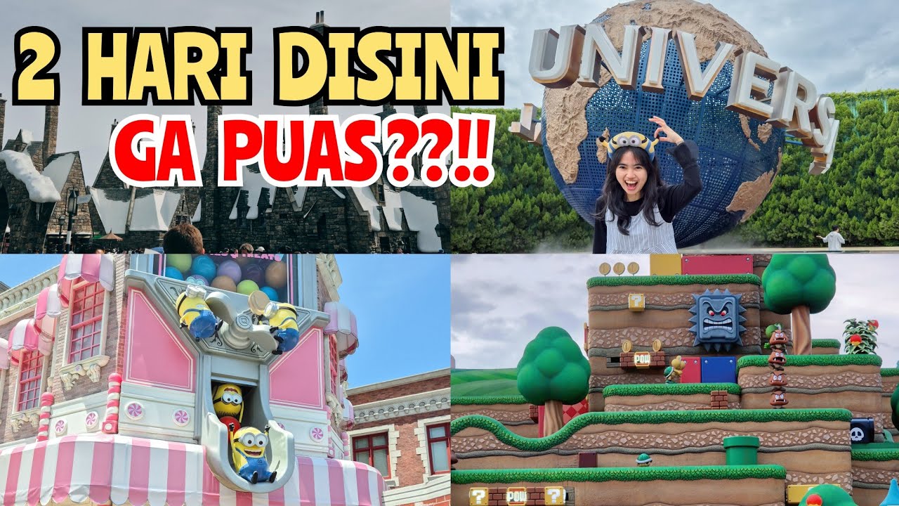 NAIK WAHANA POPULER DI USJ 🇯🇵 HARUS DICOBAIN SEMUA WOEY