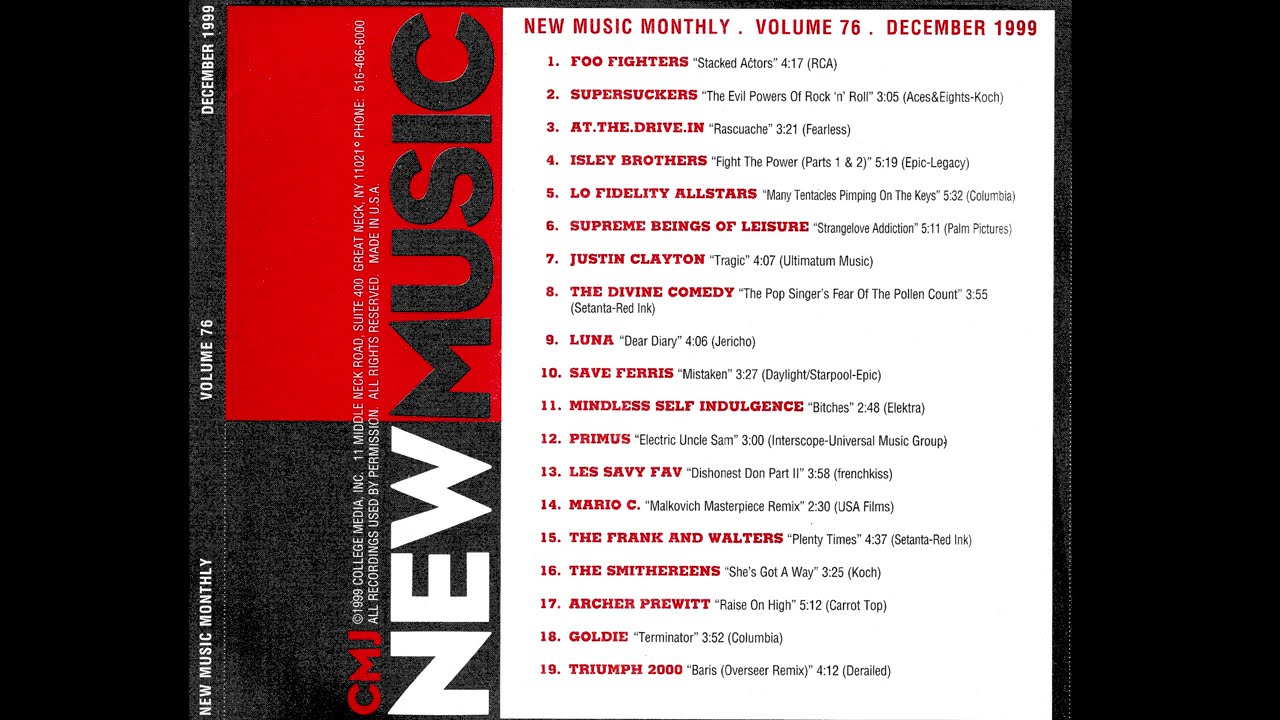 CMJ New Music Monthly - Vol. 76, December 1999 [HQ]