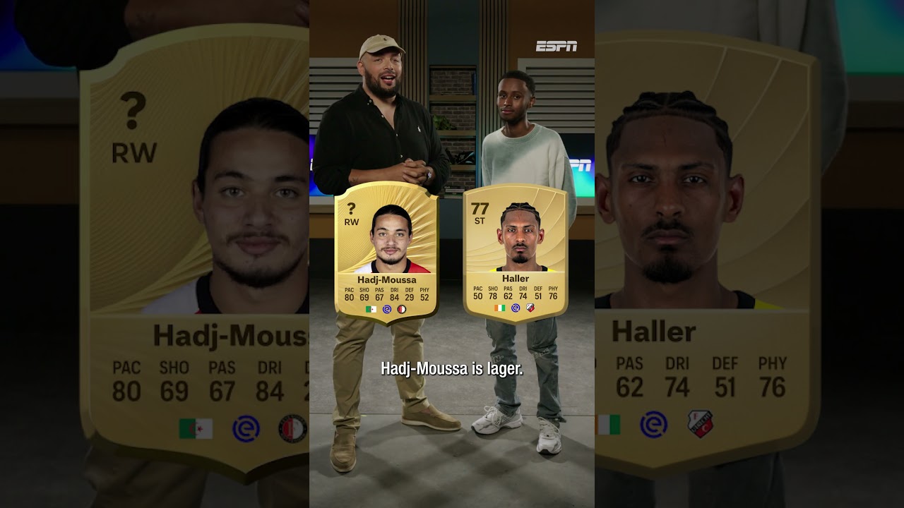 𝐇𝐨𝐠𝐞𝐫/𝐋𝐚𝐠𝐞𝐫 met de nieuwe EA FC 26 ratings 🔢👀