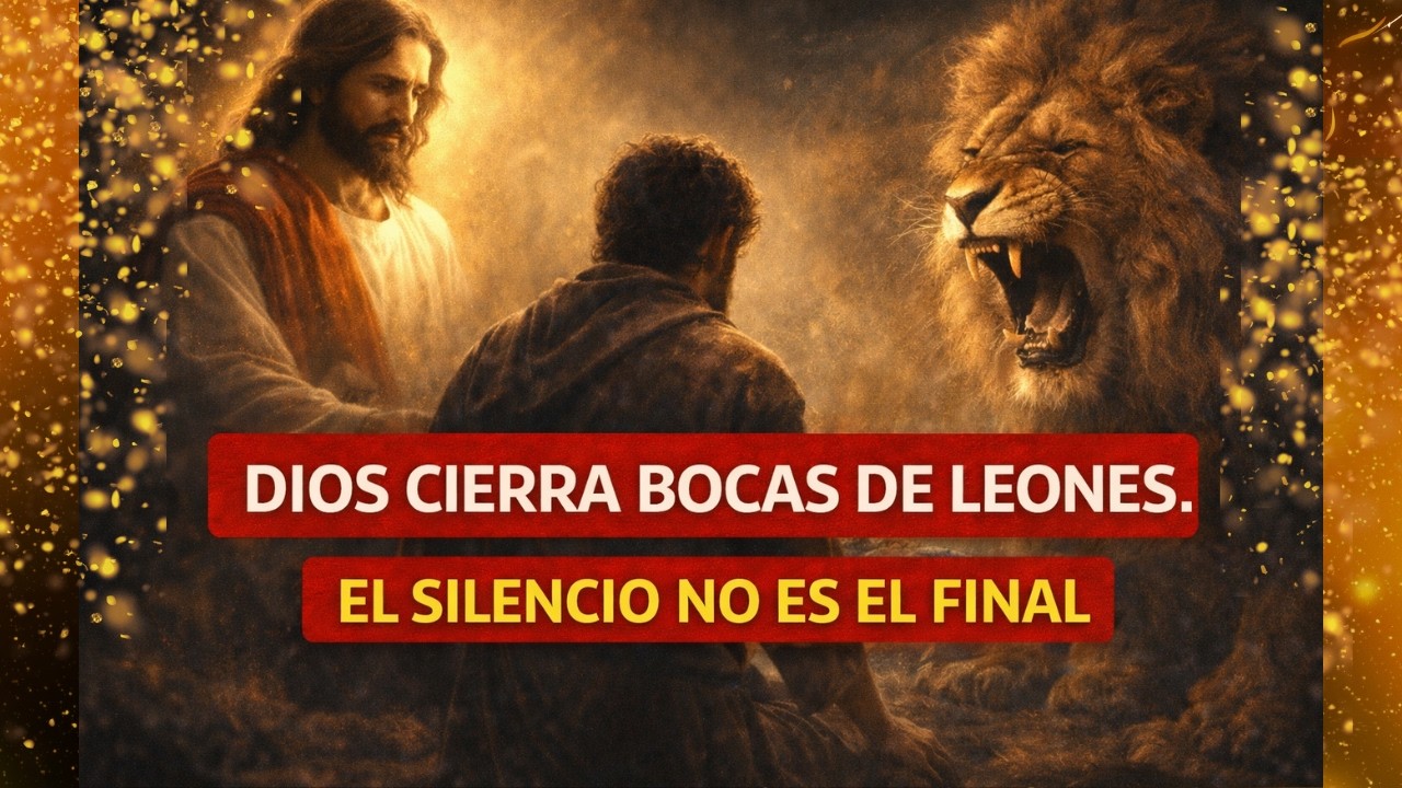 DIOS CIERRA BOCAS DE LEONES | La Respuesta de Dios en Medio del Silencio