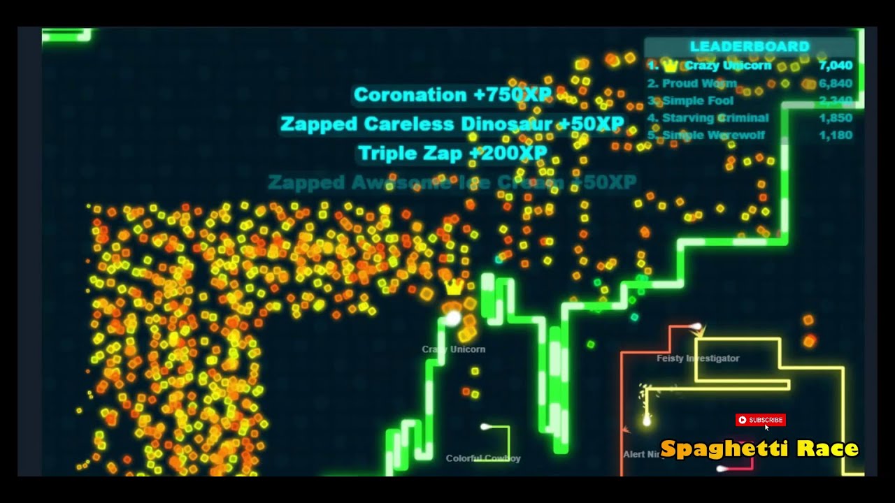 New World Record! MINNI MAN as Crazy Unicorn - Score 35K +++! Powerline.io Coolmath Games - HD