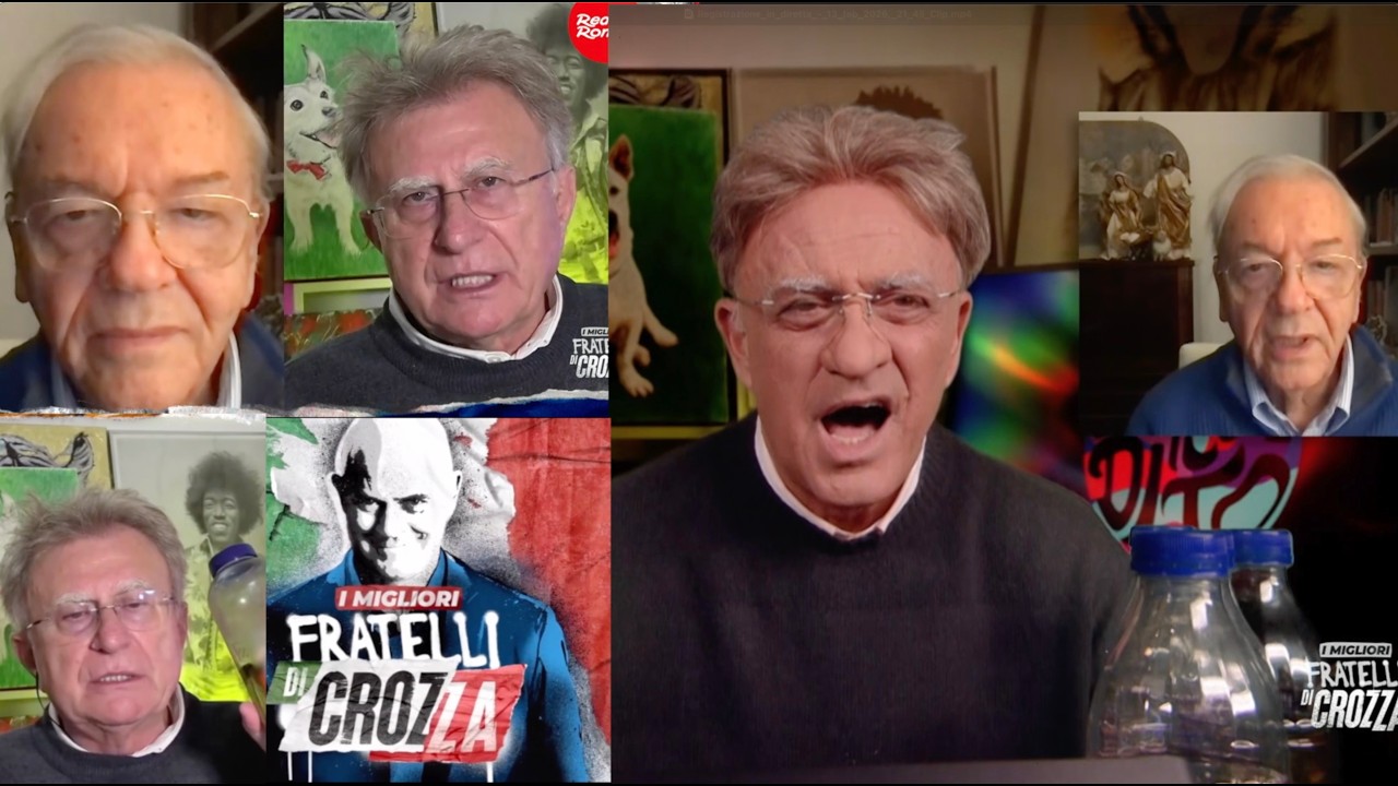 Crozza Red Ronnie tra Alieni, 3I/Atlas, Bobby Solo, Giorgio Dibitonto, taniche di pipì