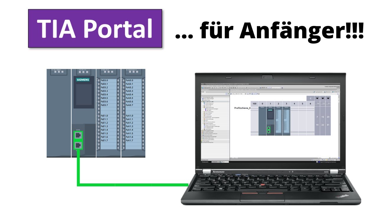 TIA Portal Anf&auml;nger Tutorial - SPS Programmierung lernen leicht gemacht!