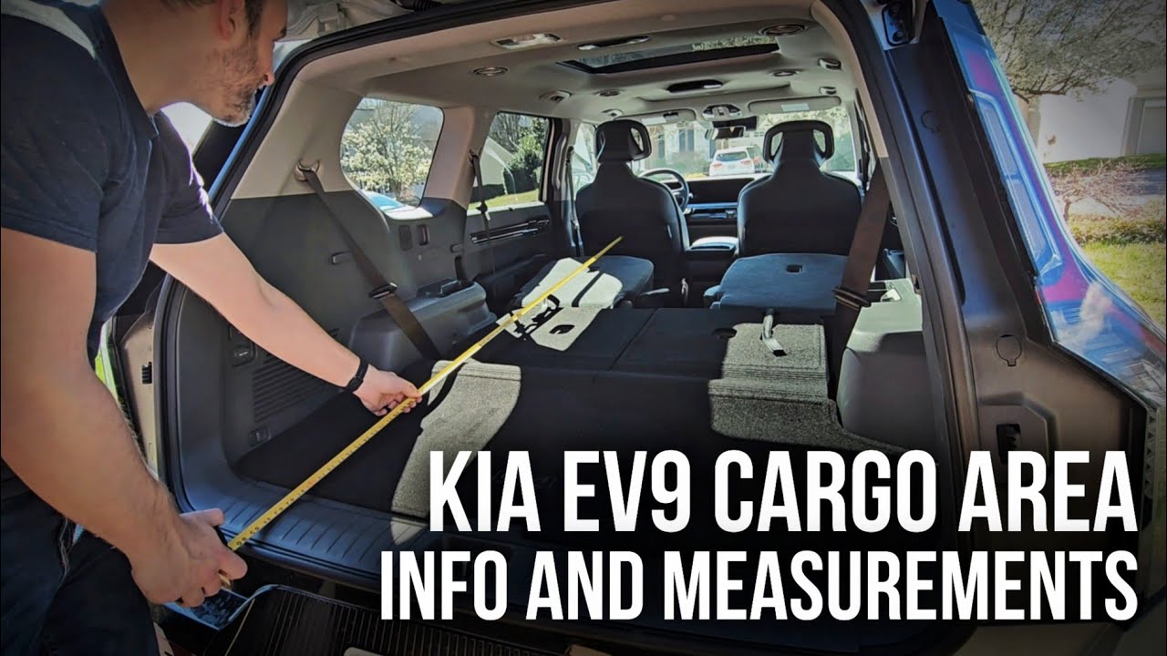 Информация и размеры грузового отсека Kia EV9