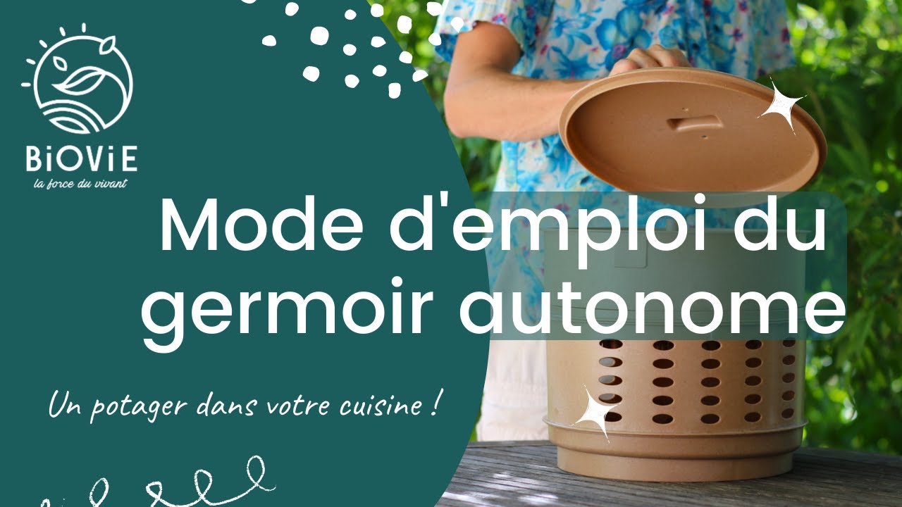 Mode d'emploi du germoir autonome Easygreen Sol