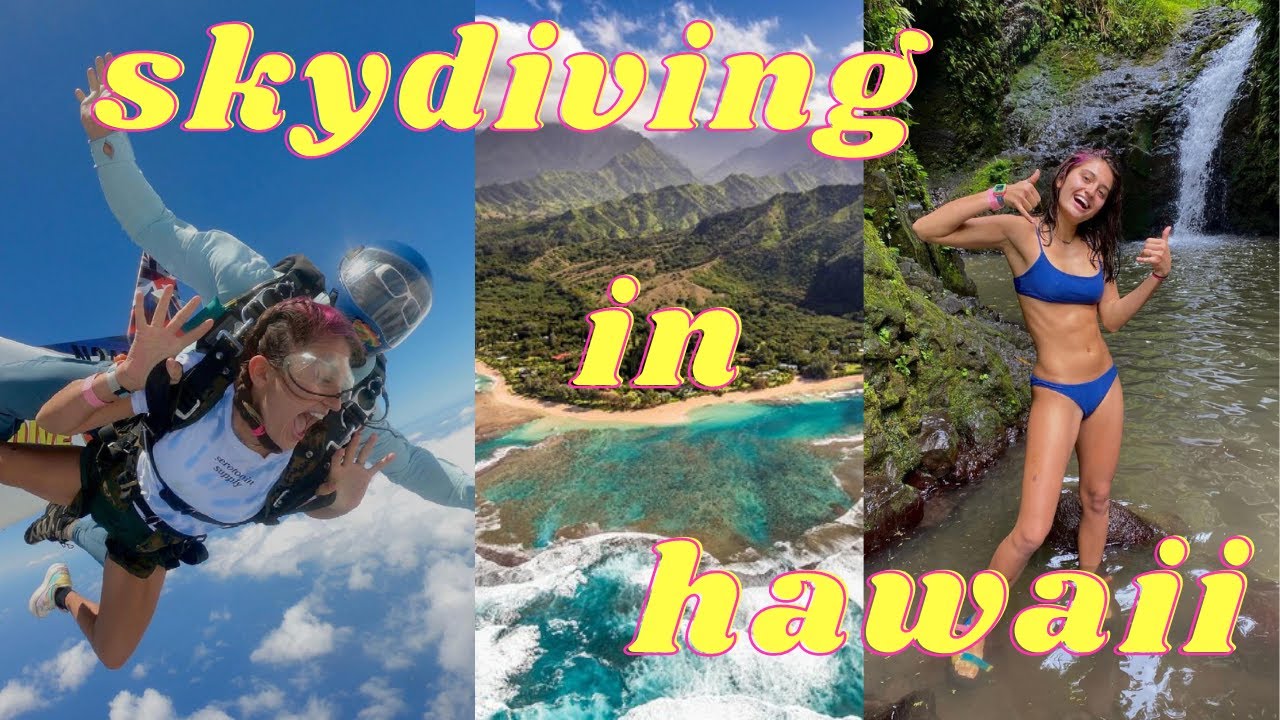 SKYDIVING IN HAWAII / b-day vlog!!!!