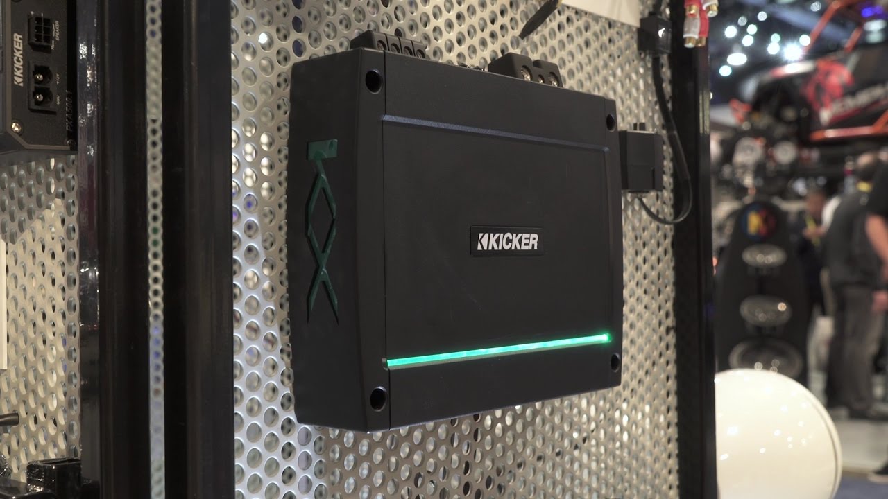2017 Kicker KX Marine amplifiers | CES 2017 | Crutchfield video