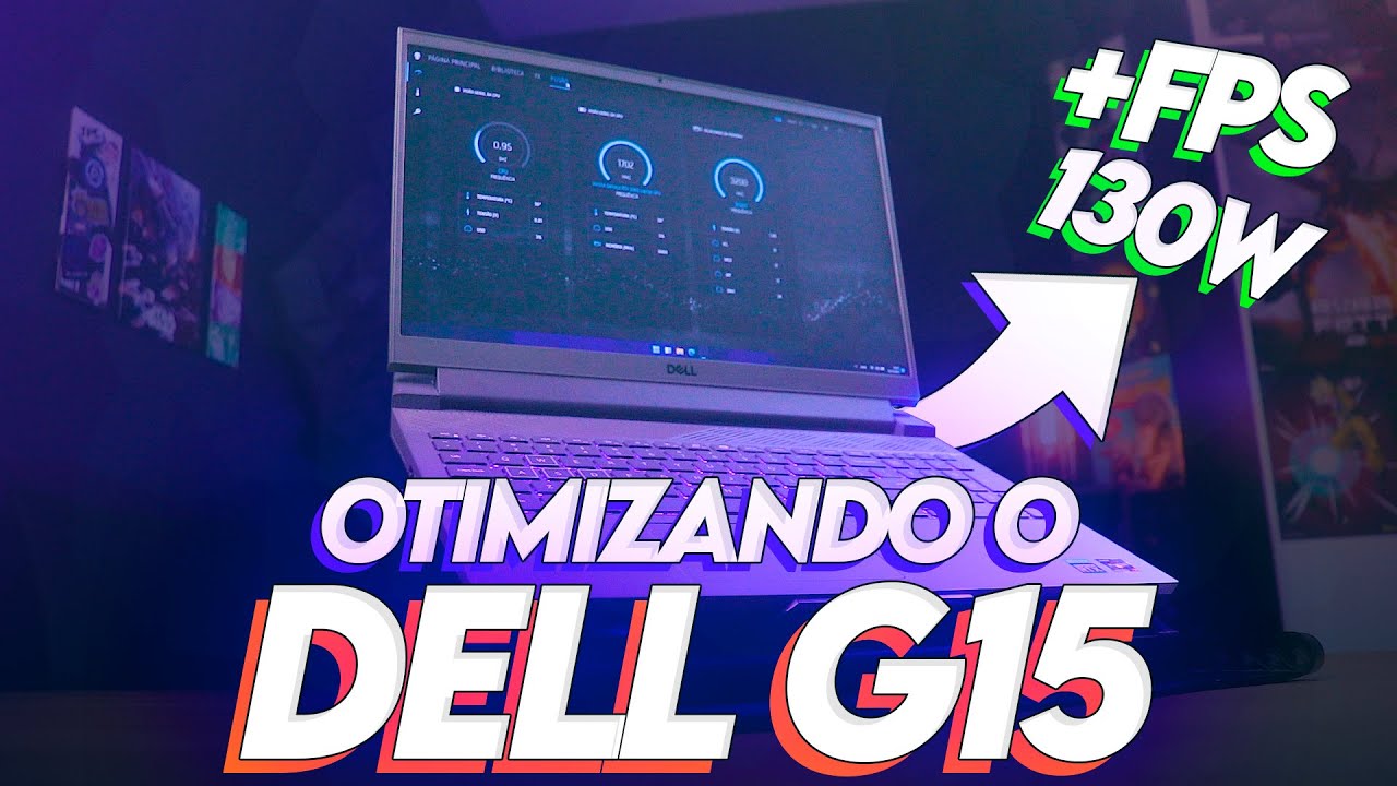Otimizando o DELL G15 e RETESTANDO em Jogos! Ryzen 7 5800H + RTX3060 (WARZONE, BF2042, CONTROL e +)