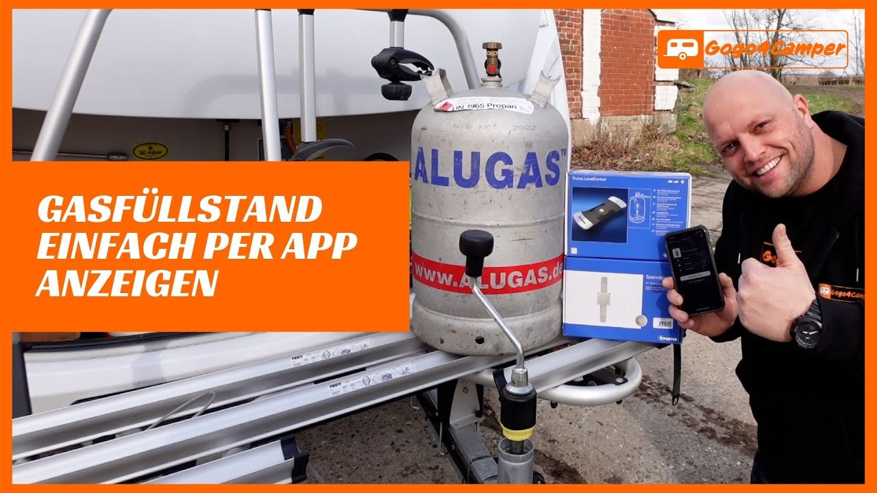 Truma Level Control at ALUGAS - Installation and operation - Display gas level via app