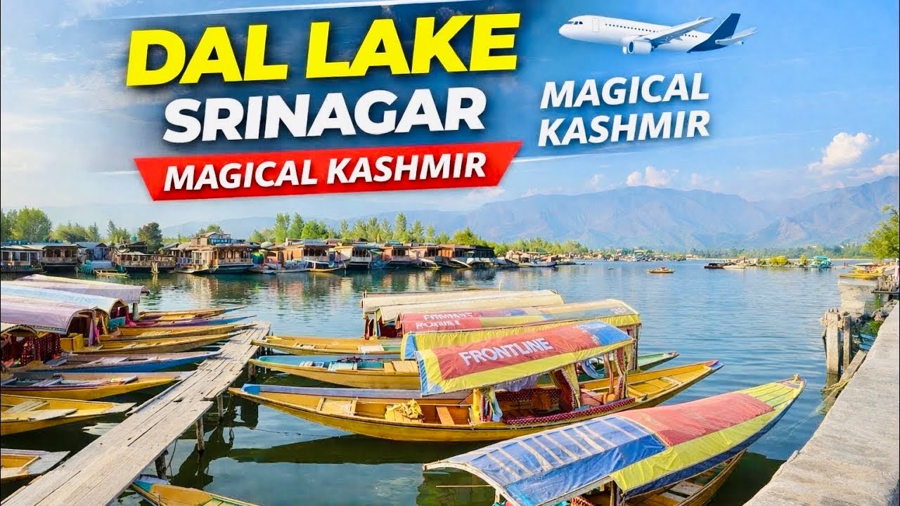 Dal Lake in Winter ❄️ | Kashmir’s Most Beautiful Place