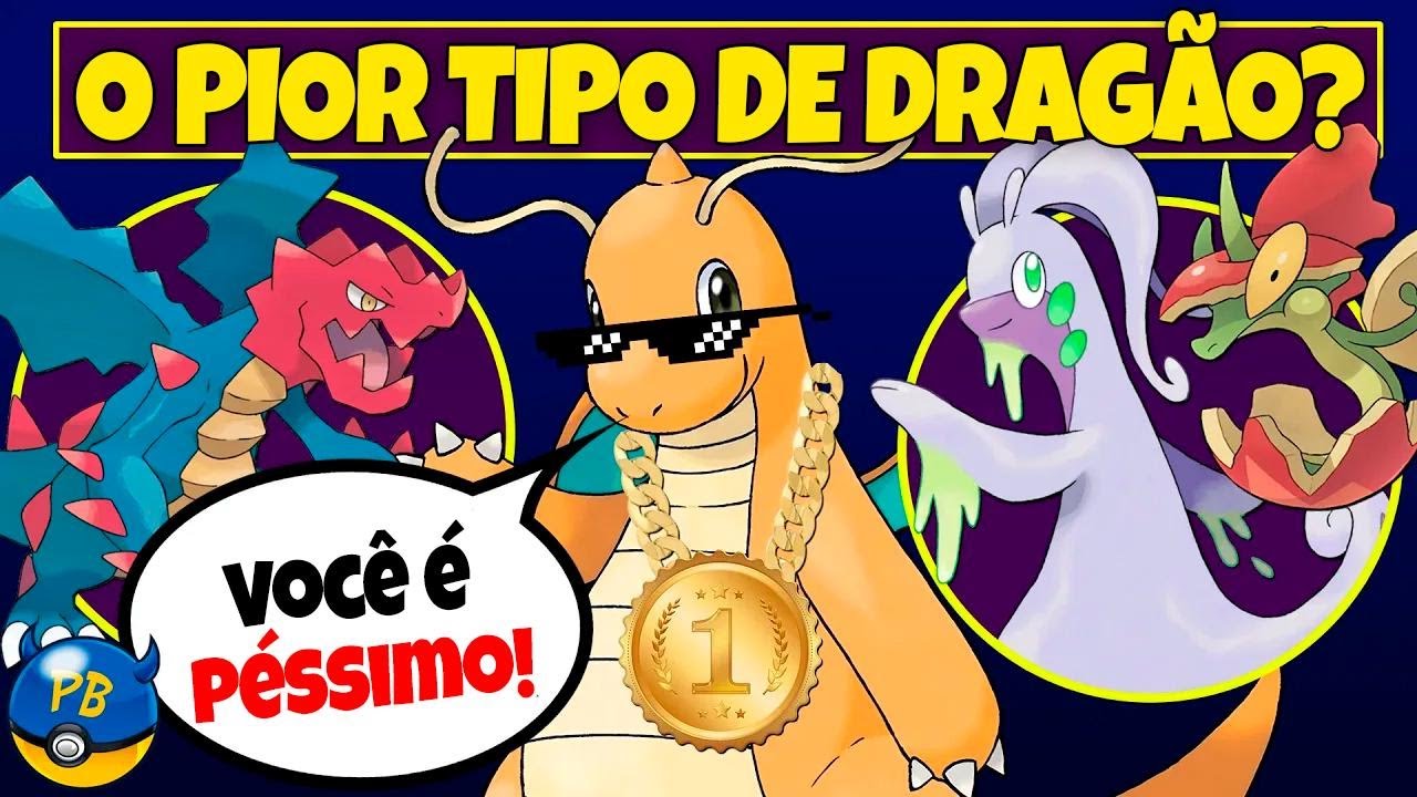 Os piores Pokémon do tipo dragão (e por que são tão ruins!)