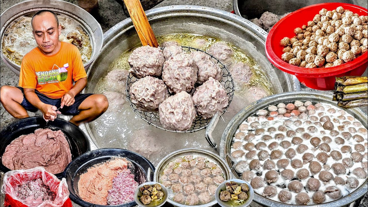 BRUTAL!!! BAKSO OTOT PALING ENAK SE DUNIA, PANTESAN ISTIMEWA CAMPURAN TEPUNGNYA DIKIT - Bakso Virgo