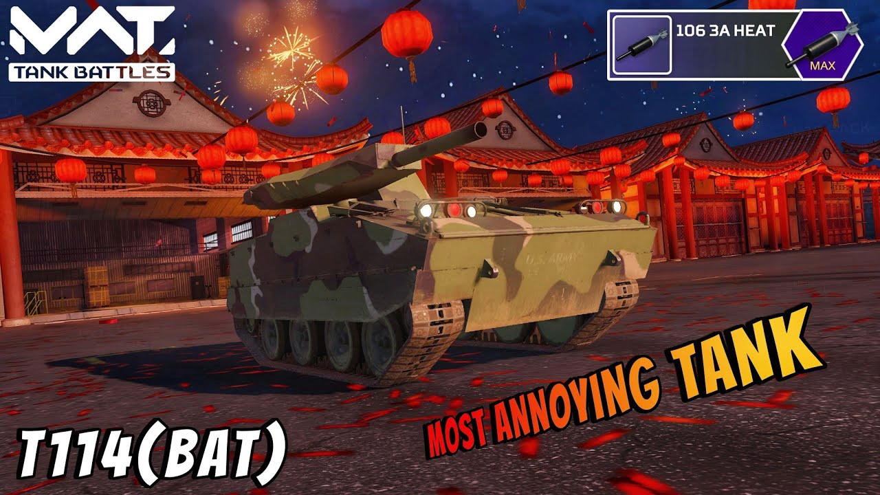 T114(BAT) With MK3 MISSILE Still worth or Not 🤔 MWT:TANK BATTLES