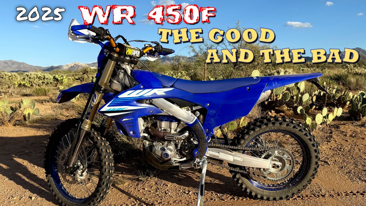 25' Yamaha WR450f 25 hr 500 mile ownership review