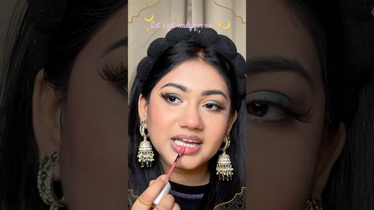 EID ✨🌙 makeup look ✨ #shorts #shortsfeed #makeup #eidmubarak #eid