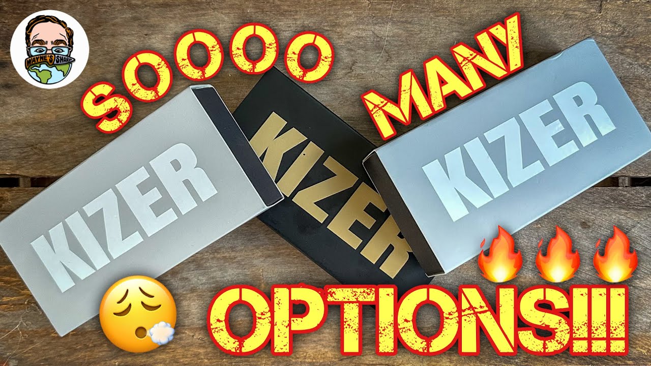 New Kizer knife with SOOO many options!! 😱😮‍💨👌🏼