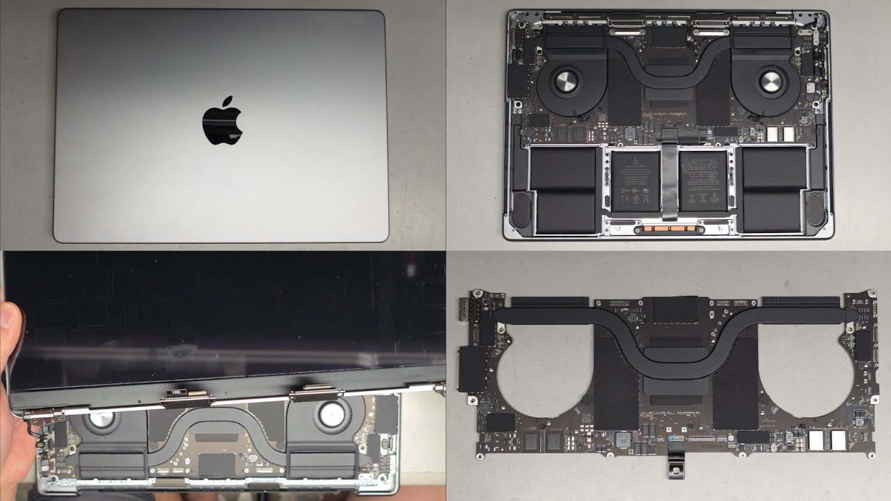 4k 2023 14 14.2 inch M2 Pro Max MacBook Pro A2779 Near Complete Disassembly Mobo Replacement Repair
