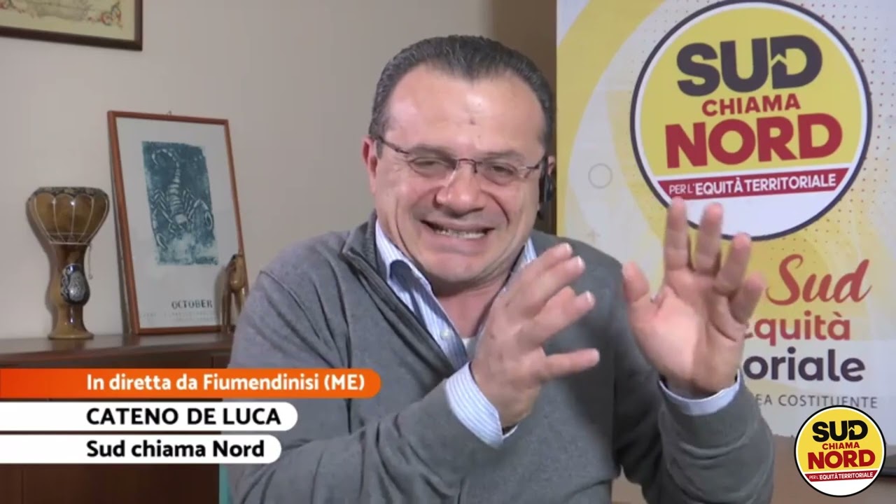 Cateno De Luca : Che ne pensate dell’emigrazione?