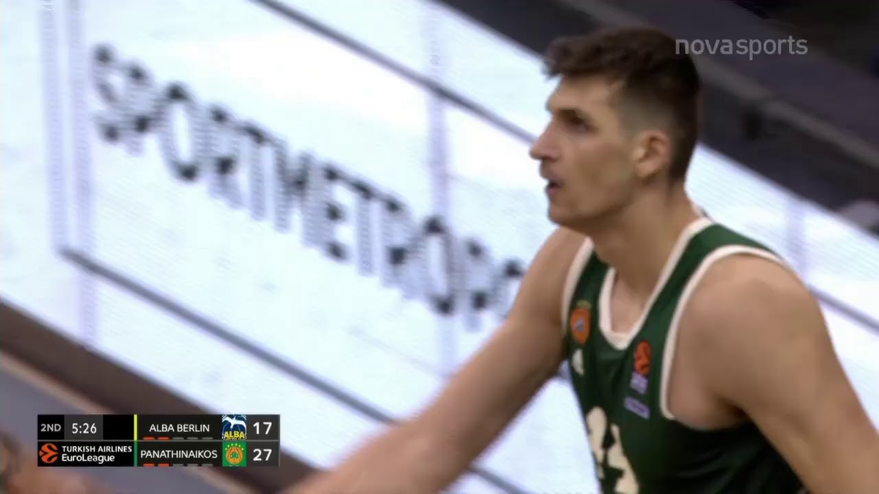 Άλμπα Βερολίνου - Παναθηναϊκός: 74-65 (MD26, 26/02/2020)