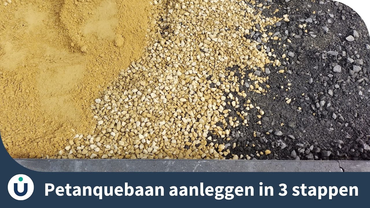 Aanleg petanquebaan - Tutorial Jatu