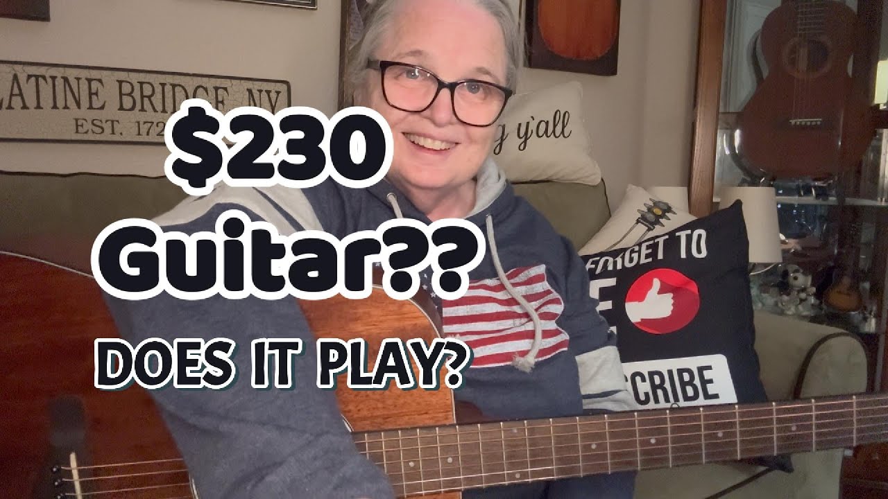 Let's Talk! ** Review Ibanez AW54 BUDGET GUITAR ** Fishman Soundhole Pickup ** PickBoy