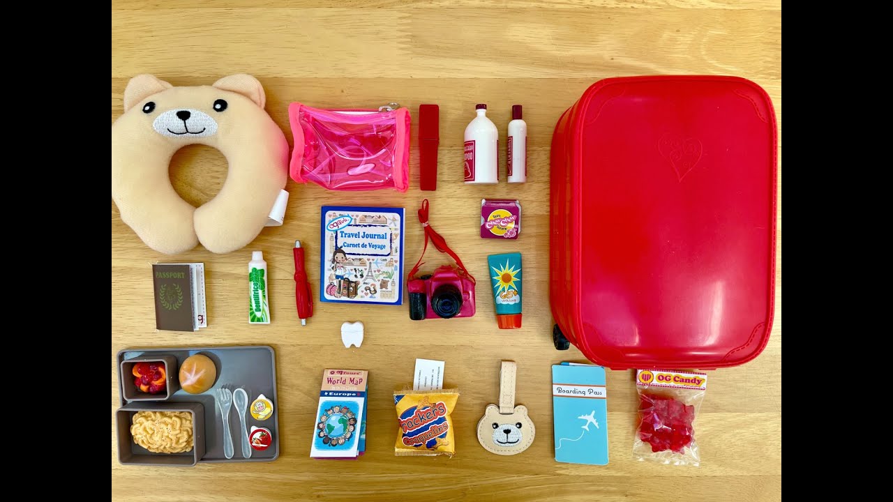 American Girl Food and Travel Set!