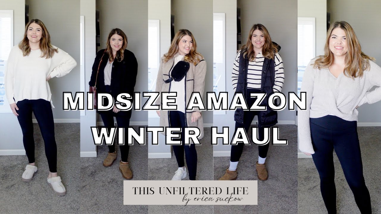 MIDSIZE WINTER AMAZON HAUL | MIDSIZE BLOGGER | SIZE 12