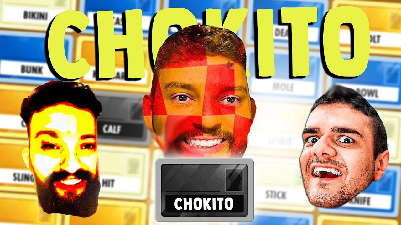 O CHOKITO JOGANDO CODENAMES COM OS GURI! - CODENAMES c/ VX, Souzones, Gabs, Juh e +