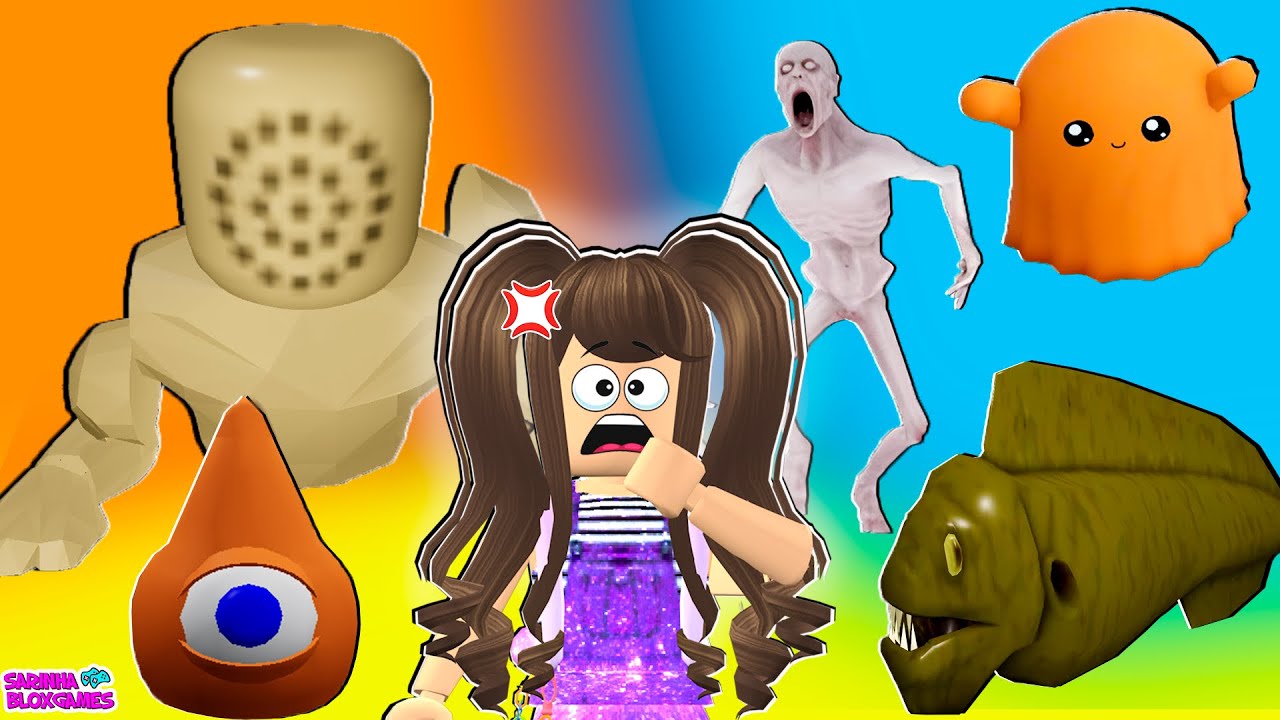 TODOS OS MONSTROS ASSUSTADORES DO ROBLOX!!