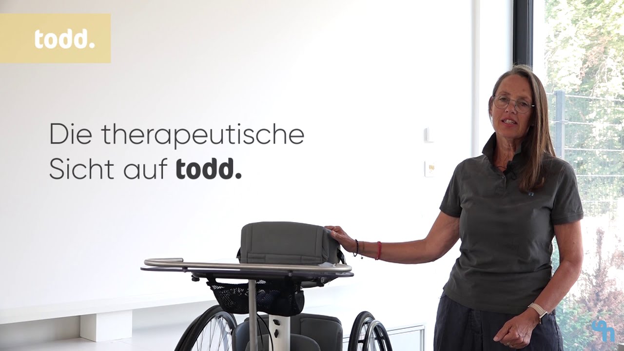 Schuchmann: Lerne die therapeutische Sicht auf unseren Stehtrainer „todd.