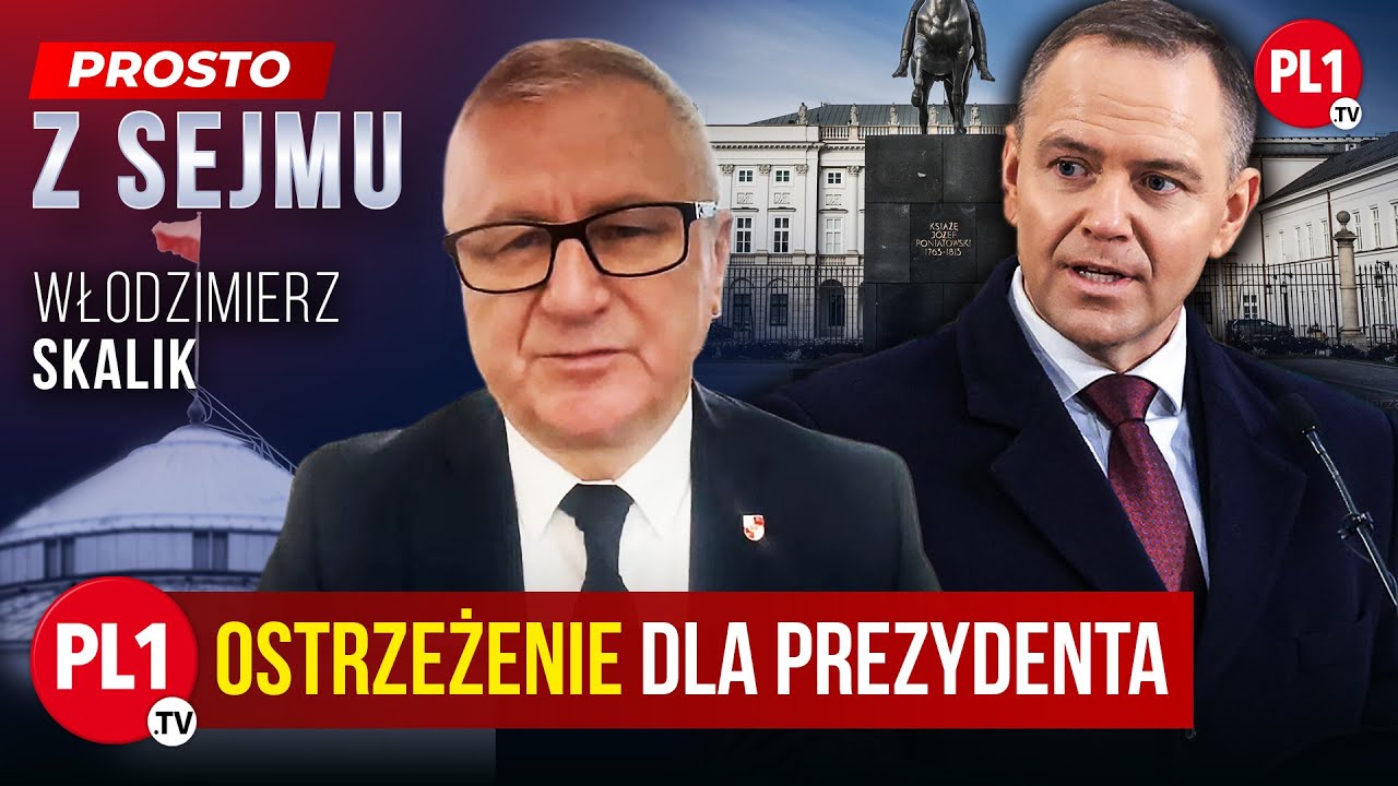 Poseł Włodzimierz Skalik na gorąco o spotkaniu u prezydenta Karola Nawrockiego | PL1.tv