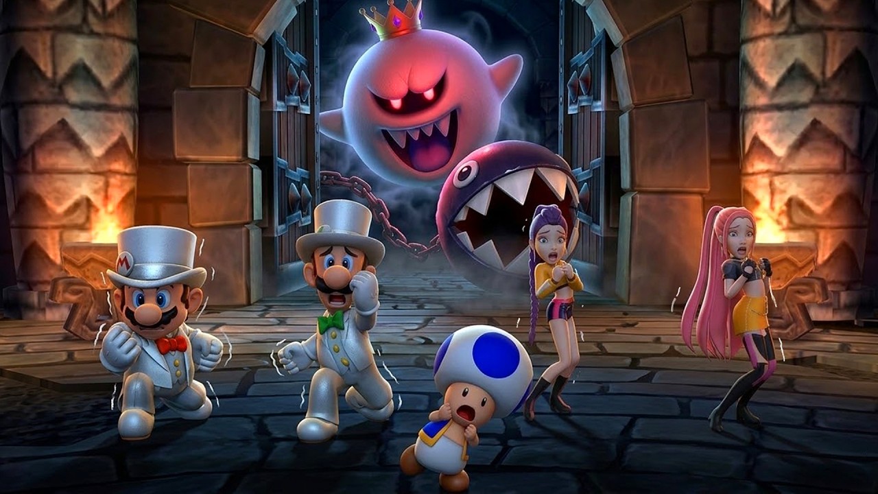 Mario Party 9 Boss Rush - Mario Wedding VS Luigi Wedding VS Rumi VS Mira (Master CPU)