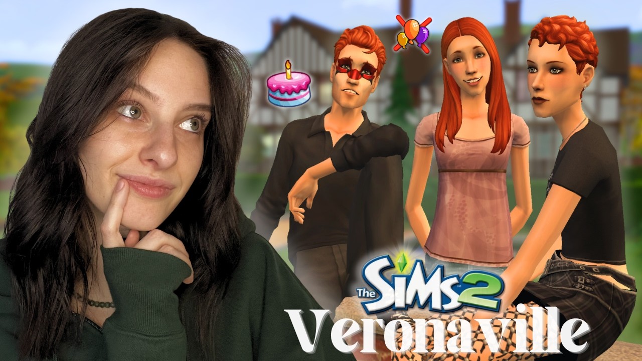 Играем за подростков из семьи Капп | Sims 2 Веронавиль