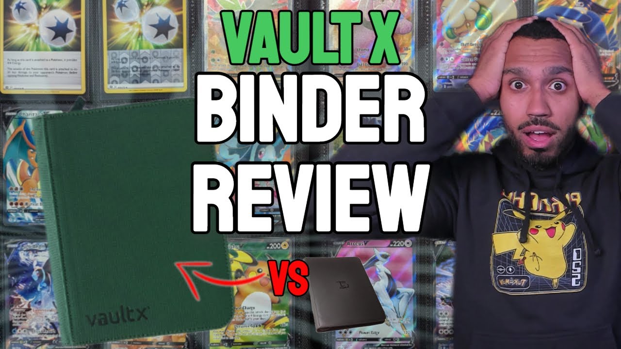 The BEST way to store Pokemon Cards! Vault X Binder Review!