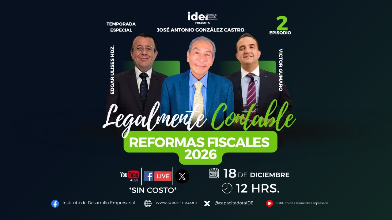 Reformas Fiscales 2026 | Legalmente Contable