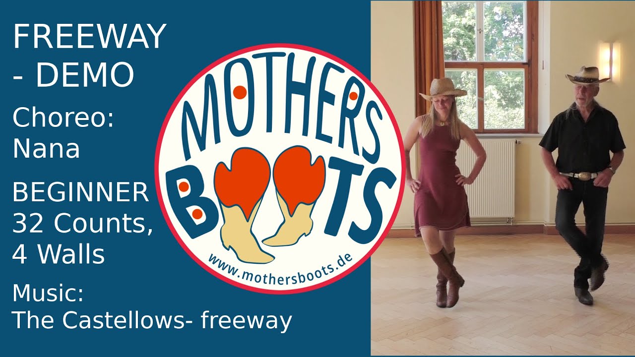 (DEMO) FREEWAY Choreo from Nana, BEGINNER DANCE, 32 Counts, Music: The Castellows 
