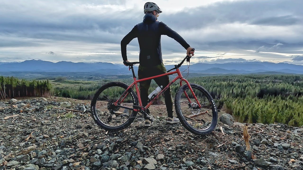 THAWING OUT THEM WINTER BLUES - VANCOUVER ISLAND BC - KONA UNIT X #gravelride #konaunitx #hardtail