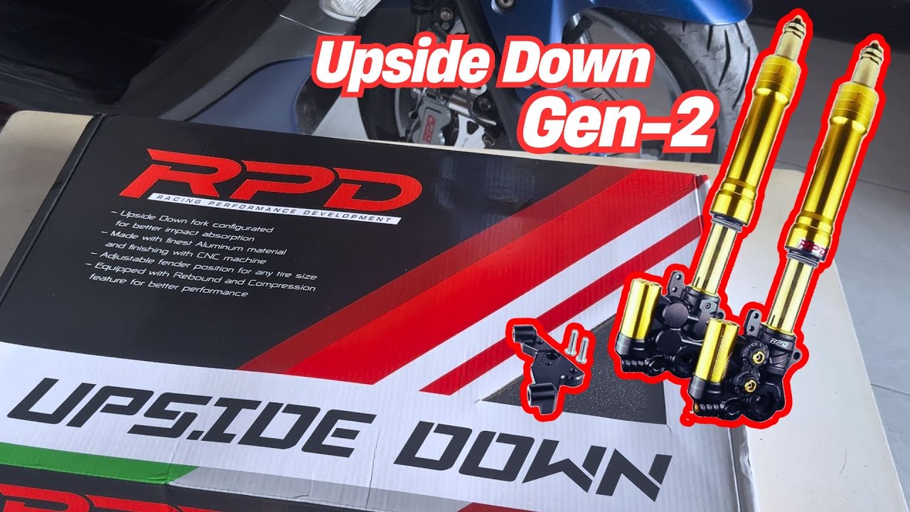 Upgrade Suspensi | Pemasangan Upside Down | USD RPD TDR | V2 Gen2 | Nmax 155