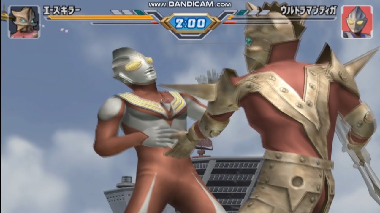 [逆リョナ] ウルトラマン Ultraman Tiga gets beat up by Ace Killer Ultraman Ryona