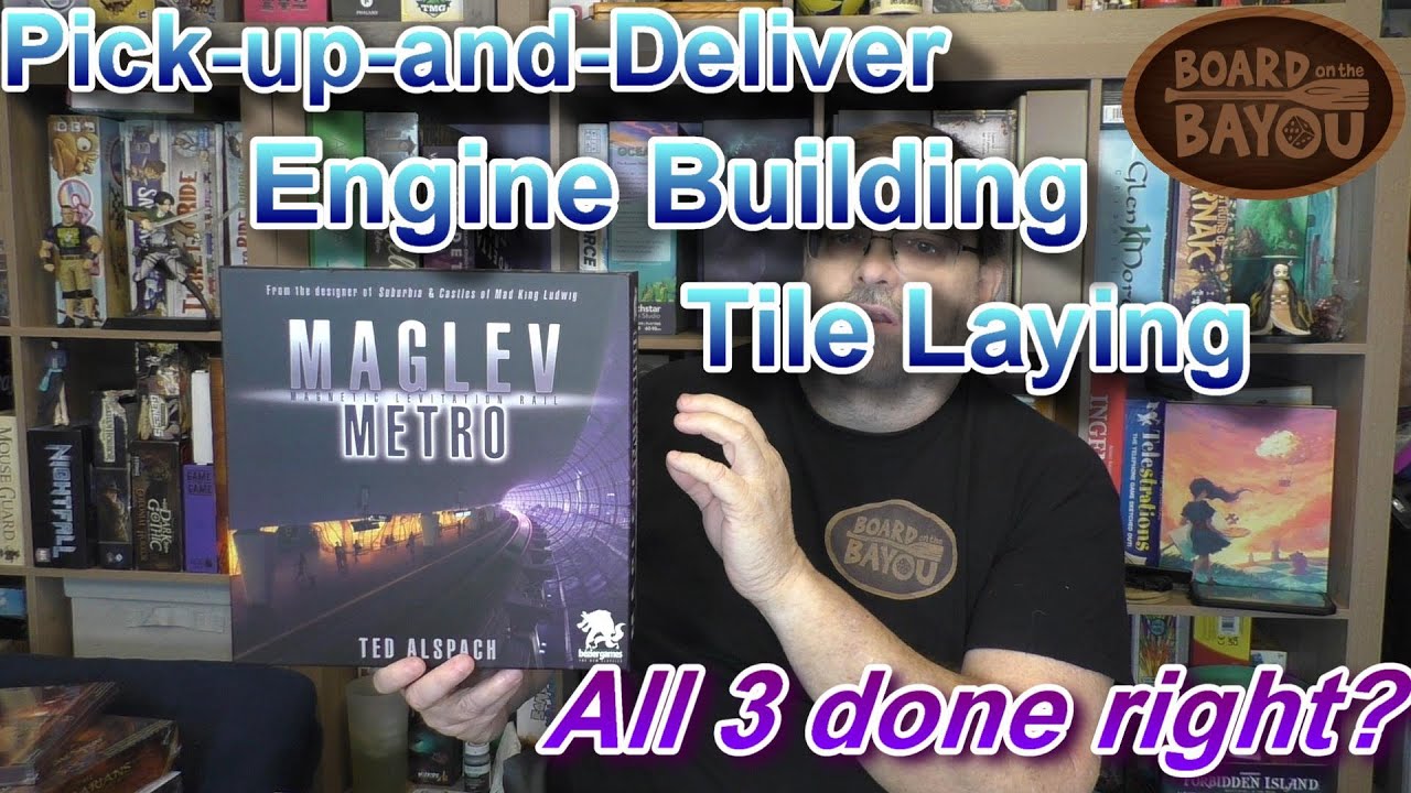Maglev Metro - Review - Board on the Bayou
