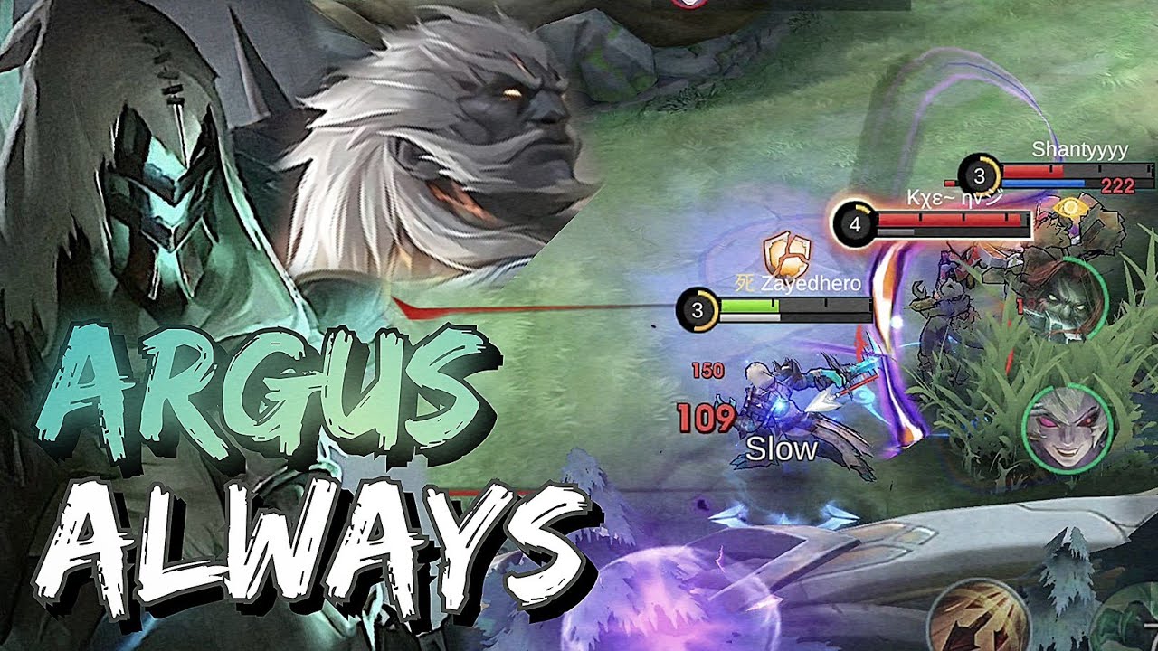Now I will Always Pick Argus Regardless of Counterpicks ~ Mobile Legends