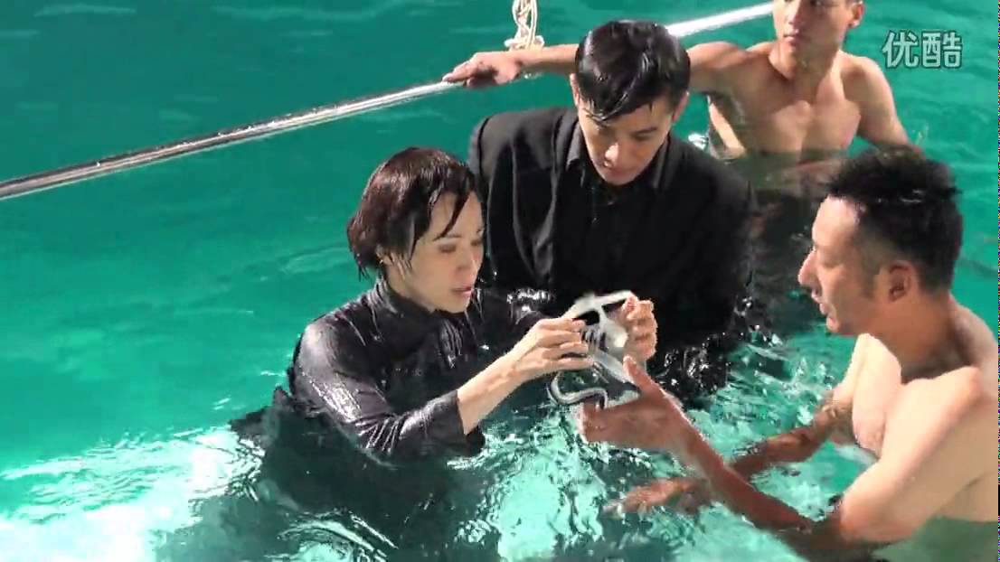 Kiều Chấn Vũ - Hậu trường phong hỏa giai nhân- Cảnh hôn dưới nước của Đình Sâm - Mẫn Như