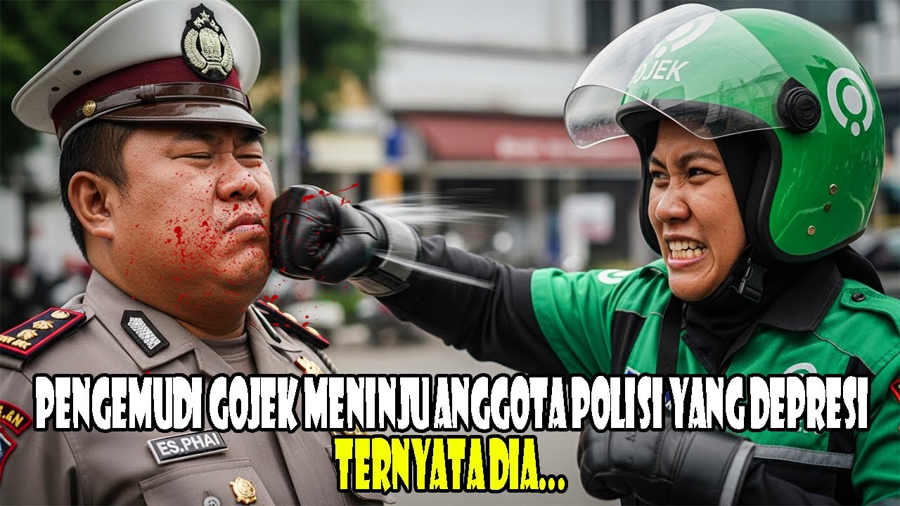 Pengantar Makanan Wanita Dihentikan Dan Dipalak Polisi – Tak ada Yang Menyangka Dia Ternyata