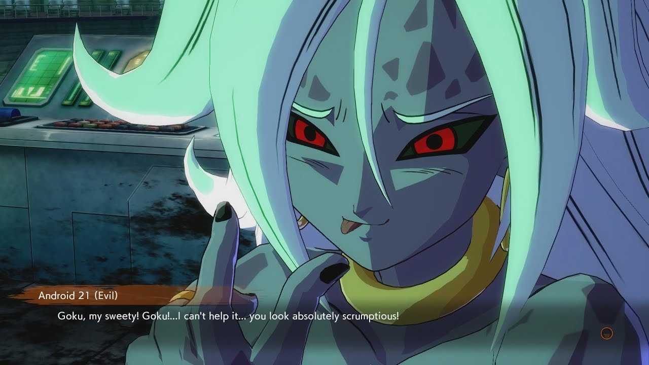 DRAGON BALL FIGHERZ EVIL Android 21 Meets Goku