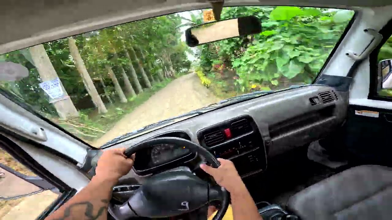 2023 Suzuki Da65t 4x4 manual - POV driving impressions