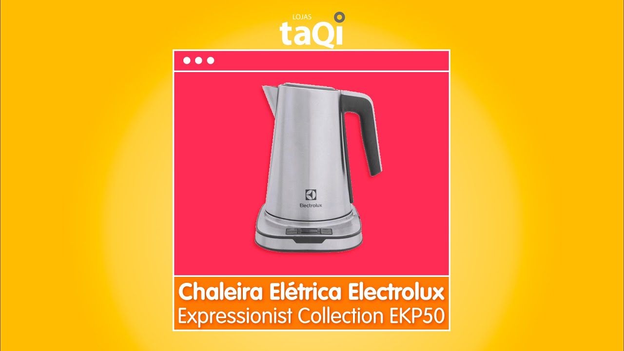 Chaleira El&eacute;trica Electrolux Expressionist Collection EKP50  Electrolux