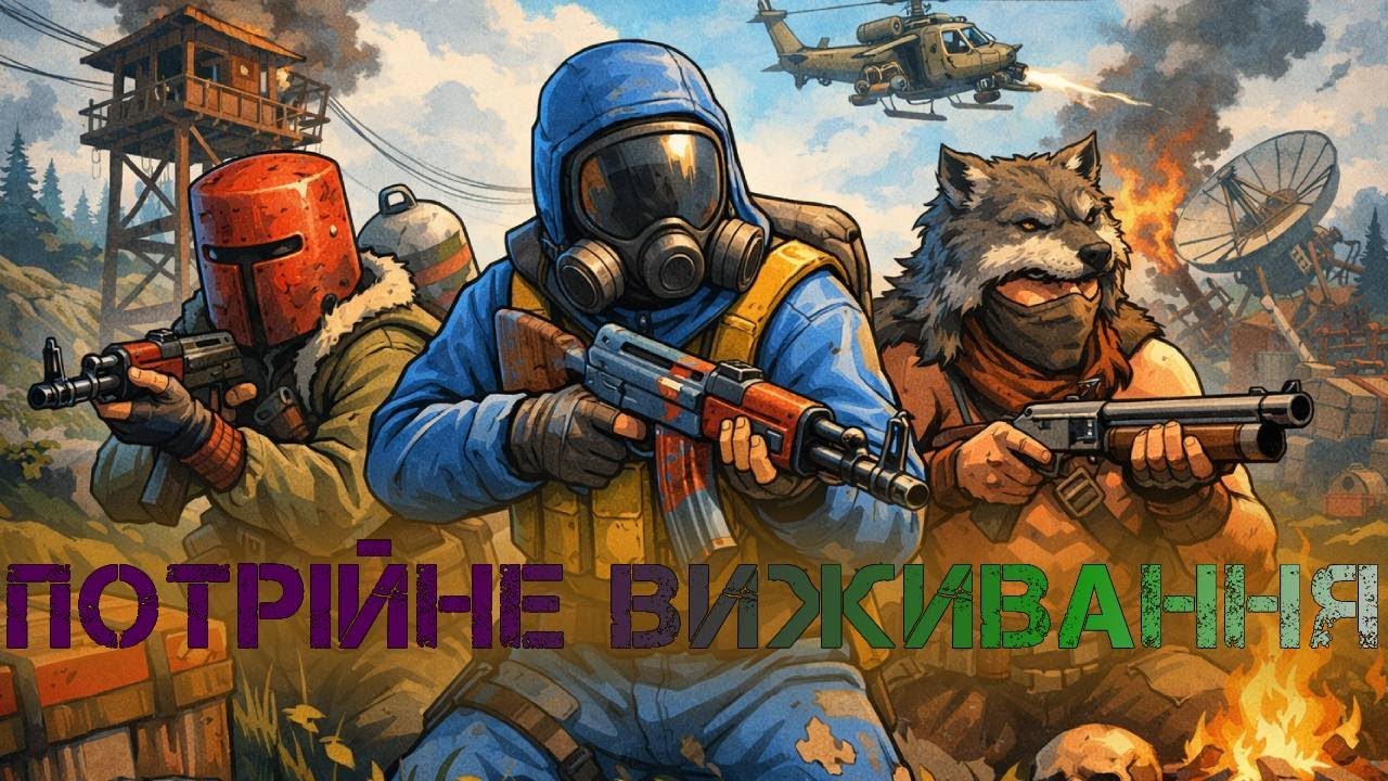 Будую українське камуніті | день 33 | втрьох в Rust | ферма?